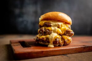 Premium Smash Burger Burger